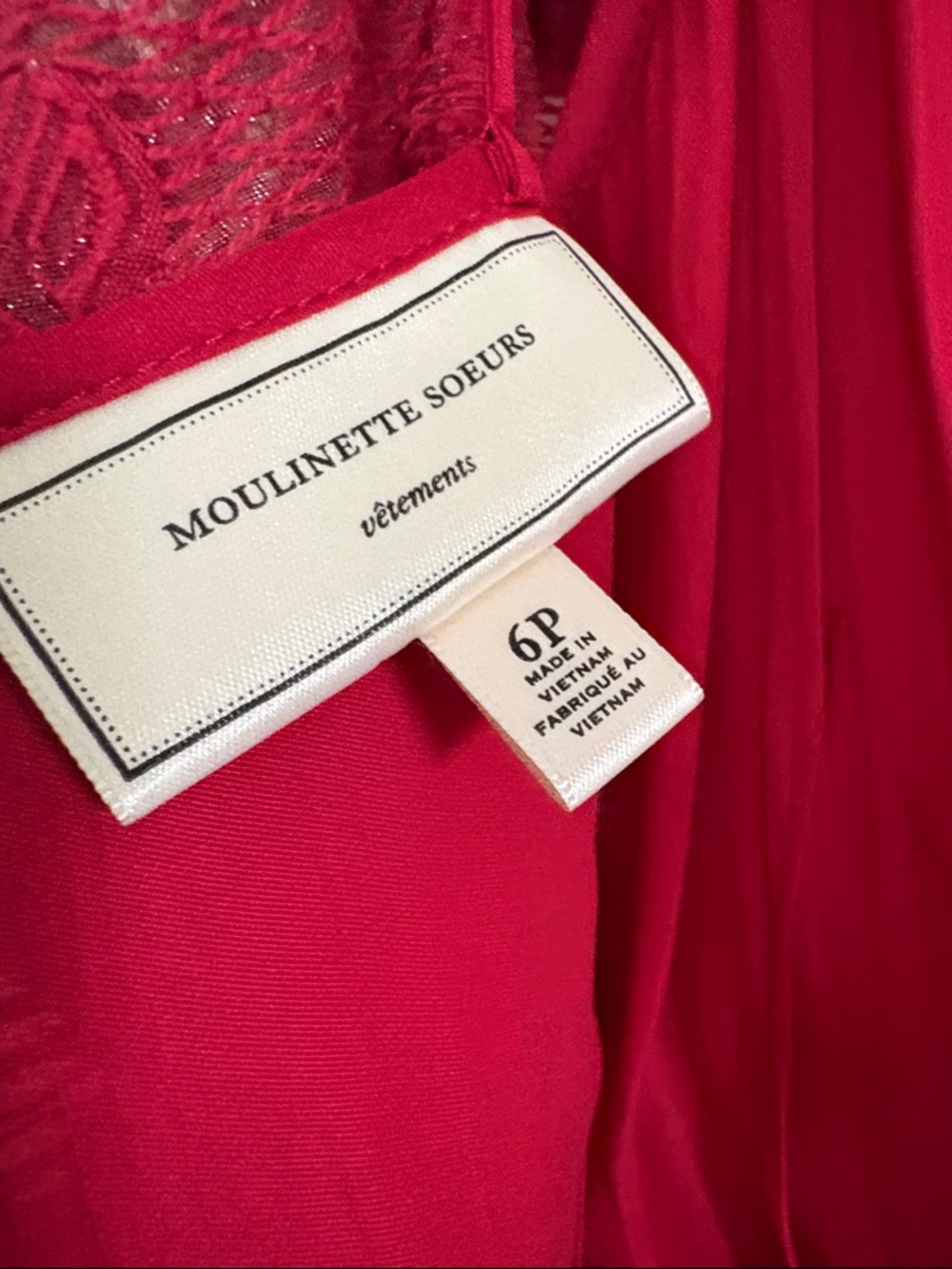 ANTHOPOLOGIE MOULINETTE SOEURS DRESS SIZE 6P NWT / VINTAGE STYLE - Picture 9 of 13